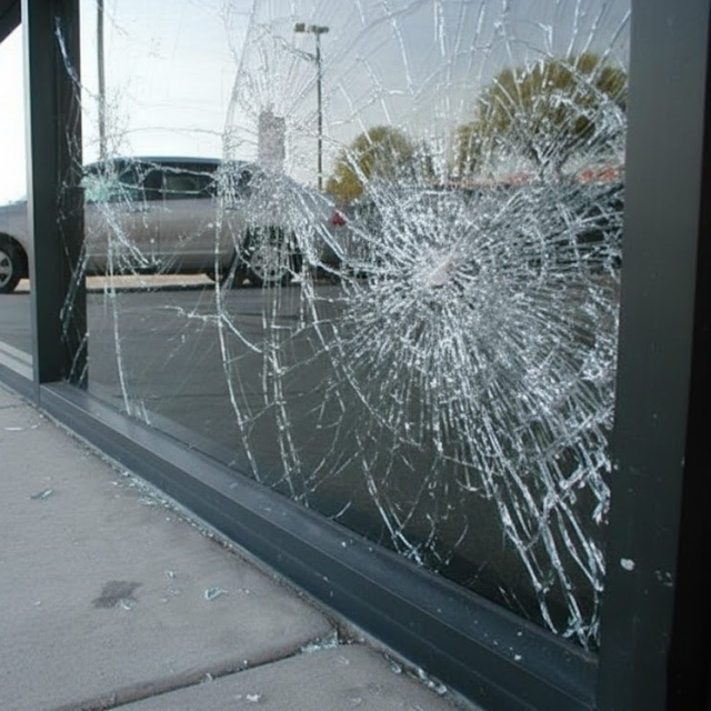 Тріснувша вітрина